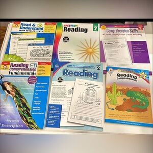 Reading Comprehension Books - 6 NWOT